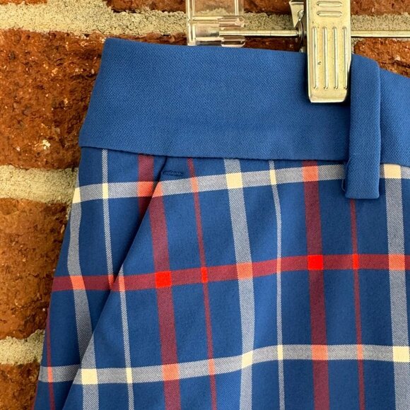 Tory Sport Plaid Golf Skort | Blue Red White Preppy | Women’s L - Picture 8 of 10